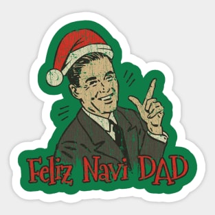 Feliz Navi Dad 1990 Sticker